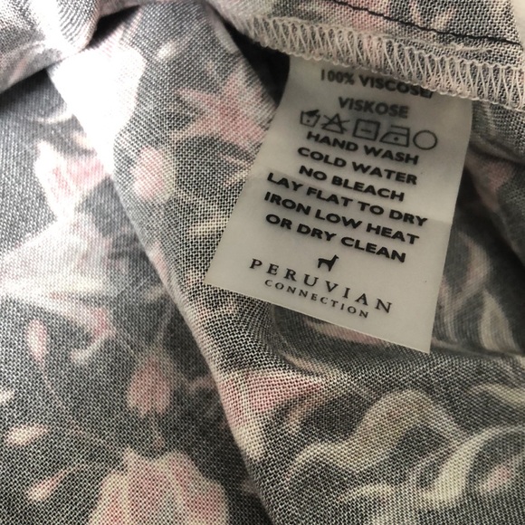 NWOT Peruvian Connection Amazon Tunic dress S - Picture 9 of 9